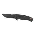 Milwaukee 3” HARDLINE™ Smooth Blade Pocket Knife, Black - 48221994