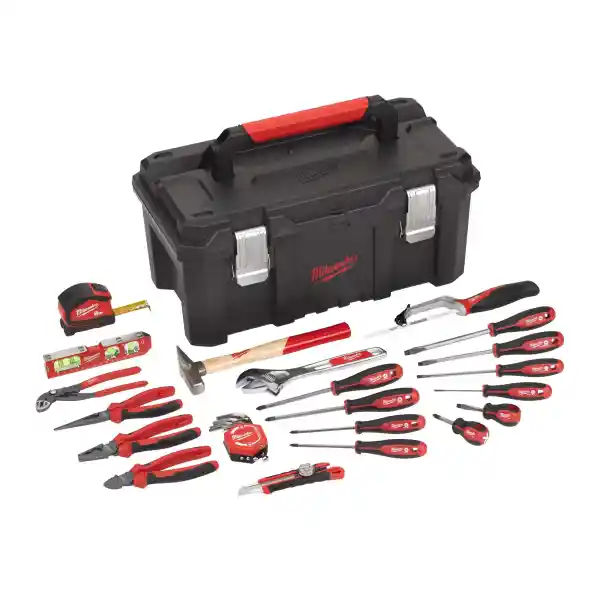 Milwaukee 30 Pc. Hand Tools Starter Set - 4932498392