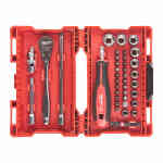 Milwaukee 38 Pc. 1/4" Metric Ratchet, Driver & Socket Set - 4932479096