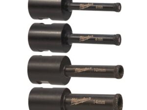 Milwaukee 4 Pc. M14 Diamond Drill Bit Set - 4932471863
