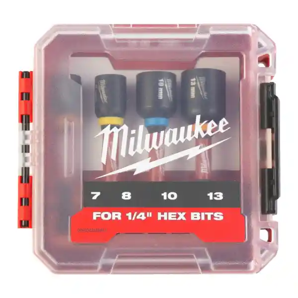 Milwaukee 4 Pc. Mag SHOCKWAVE™ Impact Duty Nut Driver Set - 4932492445