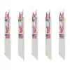 Milwaukee 5 Pc. Thin Kerf Metal SAWZALL® Blade, 6"x14 TPI - 48005182