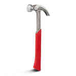 Milwaukee 570g/20oz Curved Claw Smooth Face Hammer - 4932464028