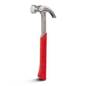 Milwaukee 570g/20oz Curved Claw Smooth Face Hammer - 4932464028