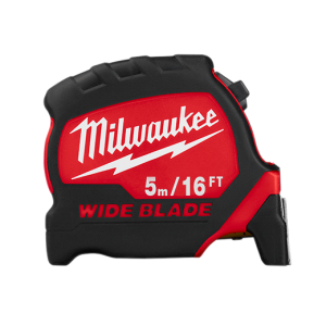 Milwaukee 5m Premium Wide Blade Tape Measure - 4932471817