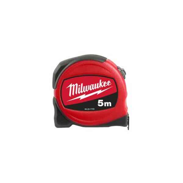 Milwaukee 5m Slimline Tape Measure S5/19 - 48227705