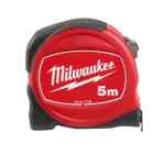 Milwaukee 5m Slimline Tape Measure S5/25 – 48227706