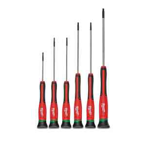 Milwaukee 6 PC. Torx Precision Screwdriver Set - 4932471870