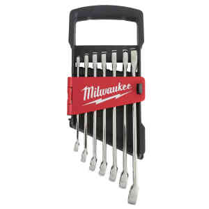 Milwaukee 7 PC. MAX BITE™ Metric Combination Spanner Set - 4932464257