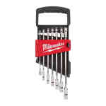 Milwaukee 7 PC. MAX BITE™ Ratcheting Metric Combination Spanner Set - 4932464993
