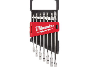 Milwaukee 7 PC. MAX BITE™ Ratcheting Metric Combination Spanner Set - 4932464993