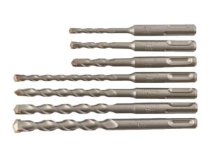 Milwaukee® 7 Pc. SDS-Plus M2™ Contractor 2-Cutter Hammer Drill Bits Set - 4932471244