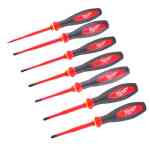 Milwaukee 7 Pc. VDE Slim Screwdriver Set - 4932471453