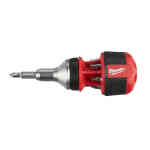 Milwaukee 8 IN 1 Compact Ratcheting Multi-bit Screwdriver