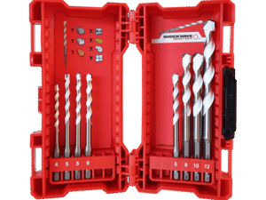 Milwaukee 8 Pc. SHOCKWAVE™ Carbide Multi-Material Drill Bits Set - 4932471112