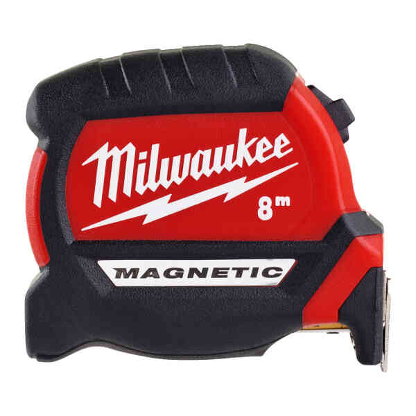 Milwaukee 8m Compact Magnetic Tape Measure - 4932464600