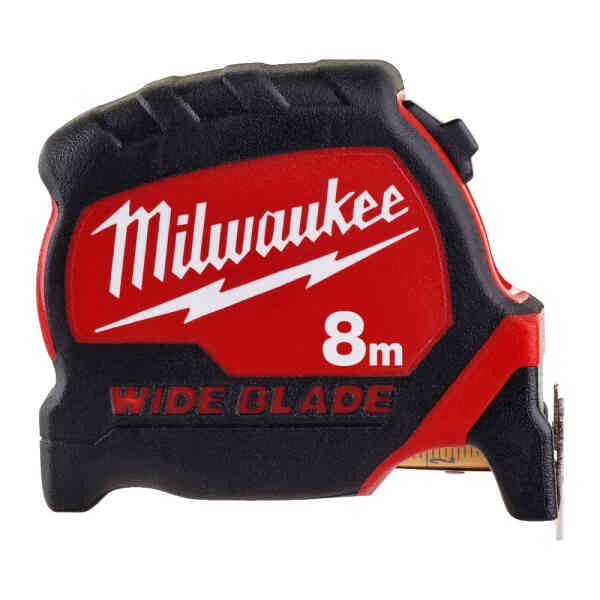 Milwaukee 8m Premium Wide Blade Tape Measure - 4932471816