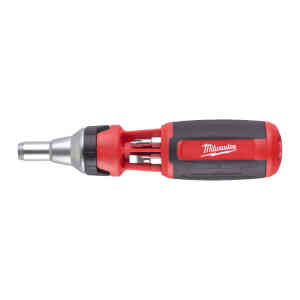 Milwaukee 9 In 1 Ratcheting Multi-Bit Screwdriver - 4932471598
