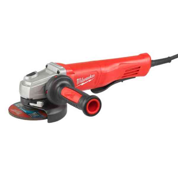 Milwaukee AGV13-125 XSPDE 1250W Corded Angle Grinder with AVS and Slim Paddle - 4933451578