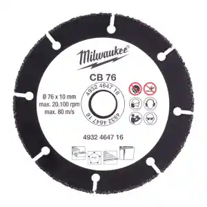 Milwaukee Carbide Blade CB 76 mm (1 pc) - 4932464716