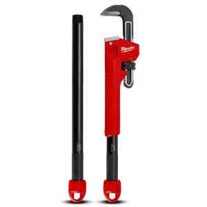 Milwaukee Cheater Adaptable Pipe Wrench (10", 18", 24") - 48227314