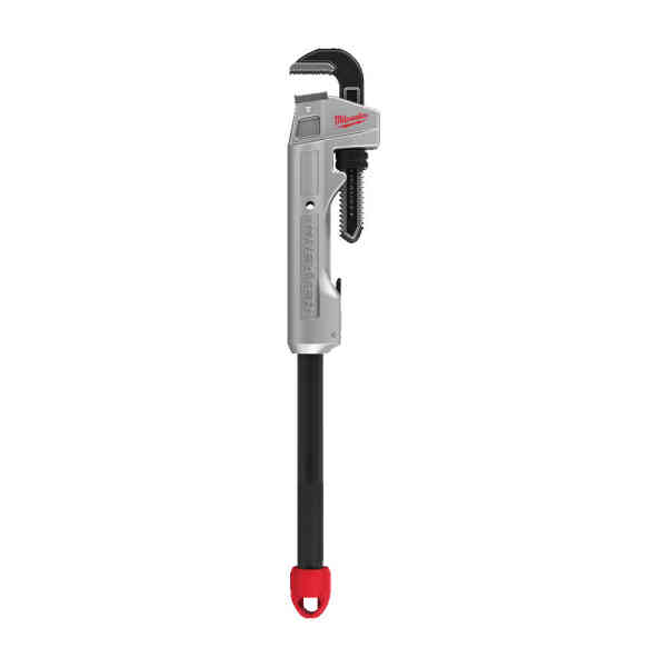 Milwaukee Cheater Aluminum Adjustable Pipe Wrench - 4932478672