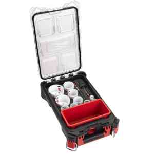 Milwaukee HOLE DOZER™ Bi-Metal Hole Saw Kit with PACKOUT™ Compact Organizer - 12PC - 4932472248