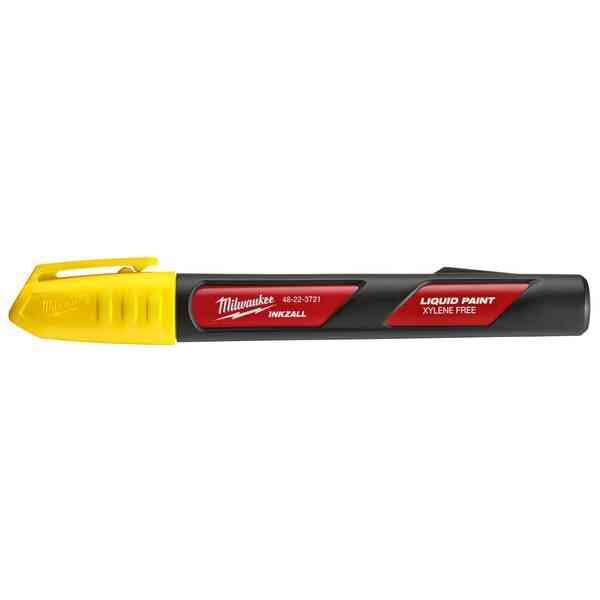 Milwaukee INKZALL™ Liquid Paint Marker, Yellow - 48223721