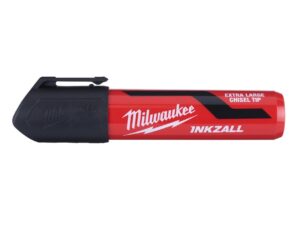 Milwaukee INKZALL™ XL Chisel Tip Marker, Black - 4932471558