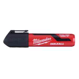 Milwaukee INKZALL™ XL Chisel Tip Marker, Black - 4932471558