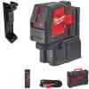 Milwaukee L4CLLP-301C USB USB Rechargeable Green Cross Line & Plumb Points Laser - 4933478099