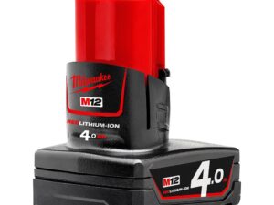 Milwaukee M12B4 12V Li-Ion 4.0Ah Redlithium Battery - 4932430065
