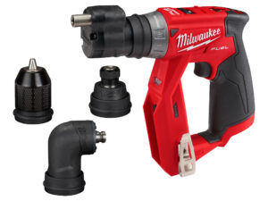 Milwaukee M12FDDXKIT-0X 12V Li-Ion FUEL Brushless Installation Drill Driver with 4 Heads (Tool Only) - 4933471332