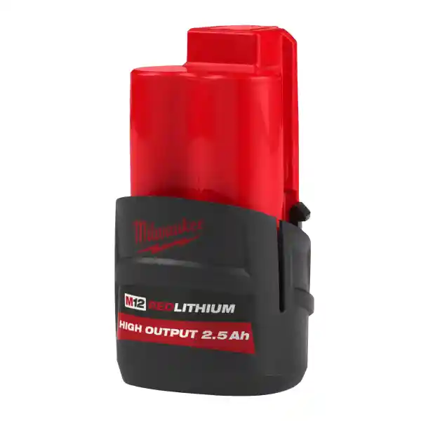 Milwaukee M12HB2.5 High Output™ 2.5 Ah Battery - 4932480164