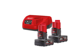 Milwaukee M12NRG-602 6.0Ah Battery & Charger Set 4933451903