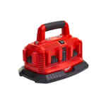 Milwaukee M1418C6 18V Li-Ion 6 Bay Battery Sequential Charger, 220V-AC - 4932430086