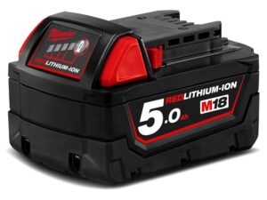 Milwaukee M18B5 18V 5.0Ah XC Li-Ion REDLITHIUM Battery 4932430483