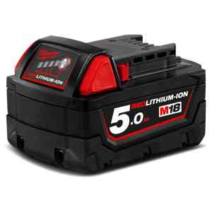 Milwaukee M18B5 18V 5.0Ah XC Li-Ion REDLITHIUM Battery 4932430483