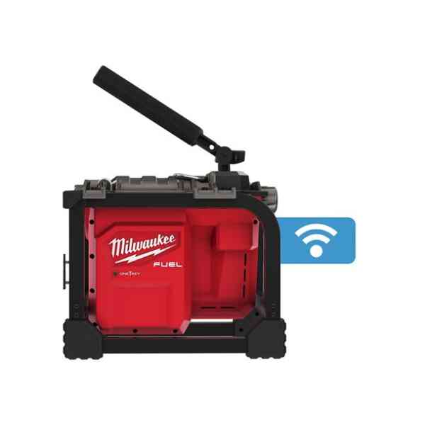 Milwaukee M18FCSSM-121 FUEL™ Compact Sectional Sewer Machine Kit with 1 x High Output 12.0 Ah Battery & Charger - 4933478407