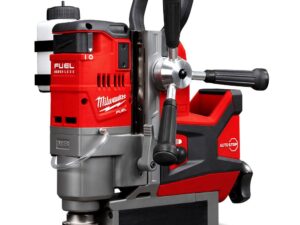 Milwaukee M18FMDP-502C 18V Li-ion Fuel Cordless Magnetic Drill Kit with 2 x 5.0 Ah Batteries, Charger and Case - 4933451012