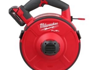 Milwaukee M18FPFT-202 30m NC FUEL™ Powered Fish Tape with 2 x 2.0 Ah Batteries & Charger Set - 4933478591