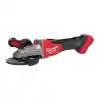 Milwaukee M18FSAGF125XB-0X FUEL™ 125mm FlatHead Braking Angle Grinder with Slide Switch (Tool Only) - 4933478438