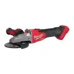Milwaukee M18FSAGF125XB-0X FUEL™ 125mm FlatHead Braking Angle Grinder with Slide Switch (Tool Only) - 4933478438