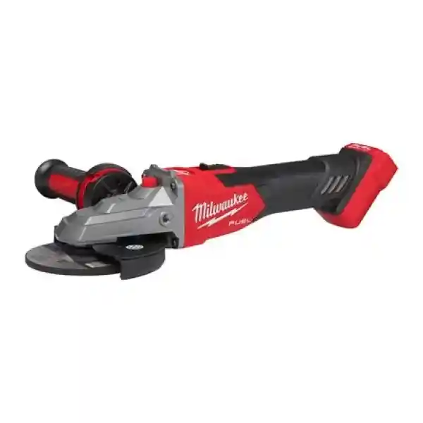Milwaukee M18FSAGF125XB-0X FUEL™ 125mm FlatHead Braking Angle Grinder with Slide Switch (Tool Only) - 4933478438