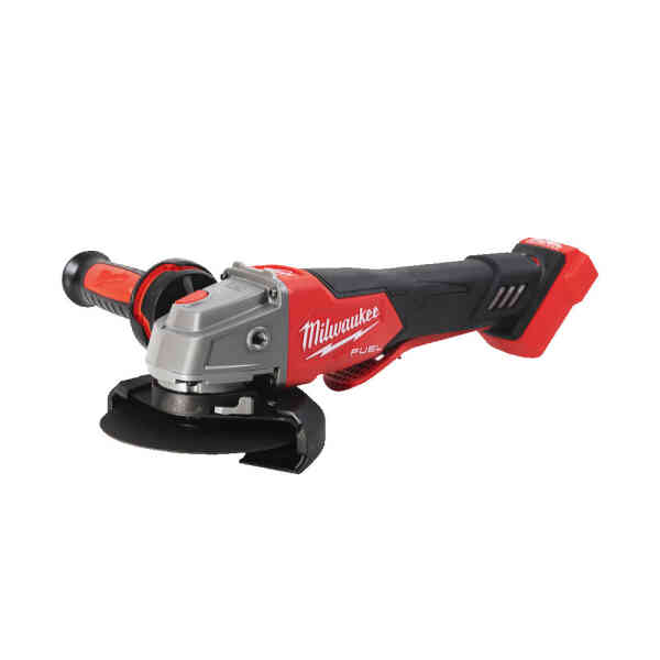 Milwaukee M18FSAGV125XPDB-0X 18V Li-ion Cordless Fuel Braking Angle Grinder with Variable Speed & Paddle-Switch (Tooly Only) - 4933478437