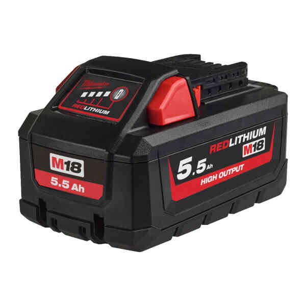 Milwaukee M18HB5.5 18V Li-Ion 5.5Ah XC HIGH OUTPUT™ Battery 4932464712