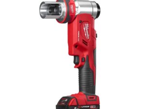 Milwaukee M18HKP-201CA Force Logic™ Hydraulic Knockout Punch Kit with 1 x 2.0 Ah Battery, Charger and Case - 4933451204