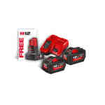Milwaukee M18HNRG-122 12.0Ah HD High Output Battery & Charger Set - 4933464261