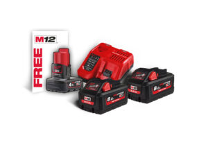 Milwaukee M18HNRG-802 8.0Ah HD High Output Battery & Charger Set - 4933471073