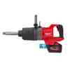 Milwaukee M18ONEFHIWF1D-121C FUEL™ ONE-KEY™ 1″ High Torque D-Handle Impact Wrench with Friction Ring & Extended Anvil Kit with 1x12.0 Ah Battery, Charger and Case - 4933471756